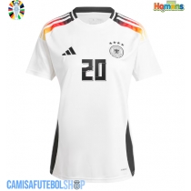 Camisa de time de futebol Alemanha Benjamin Henrichs #20 Replicas 1º Equipamento Europeu 2024 Manga Curta